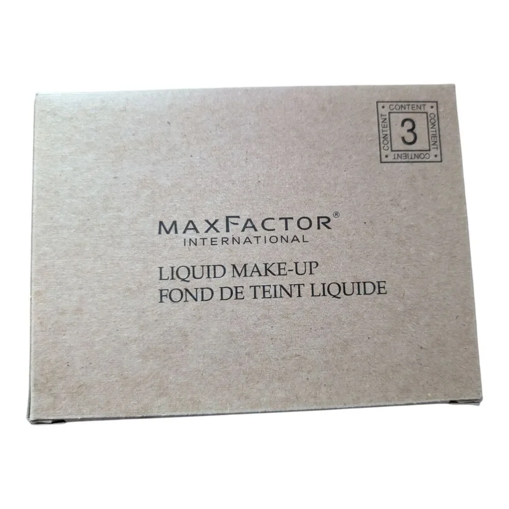3X Max Factor Liquid Make Up Concealer Sable #6 Set Of 3 Sealed Units New Rare